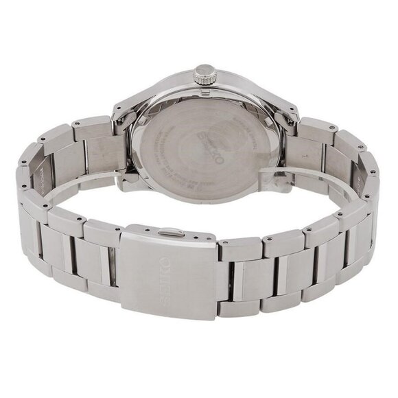 NWT Authentic Seiko quartz Black Dial Men's Watch - Picture 3 of 3